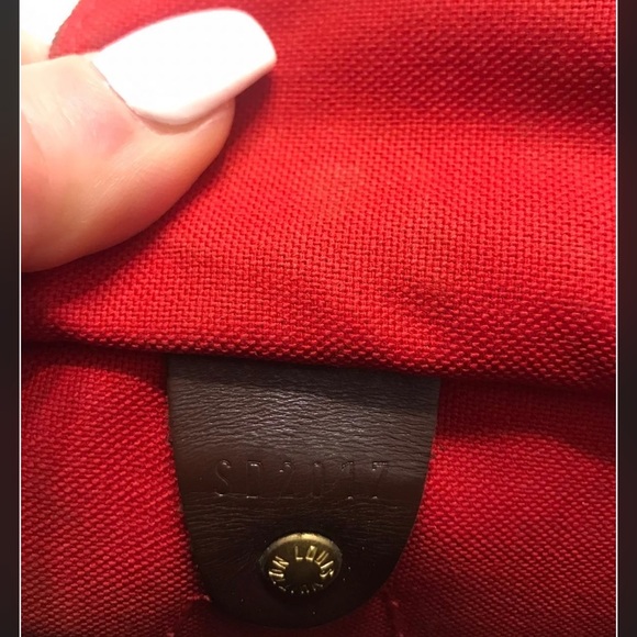 Authentic Louis Vuitton Damier Ebene Speedy 30 - Picture 10 of 12